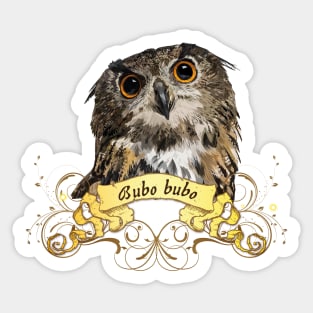 Royal Owl Sticker